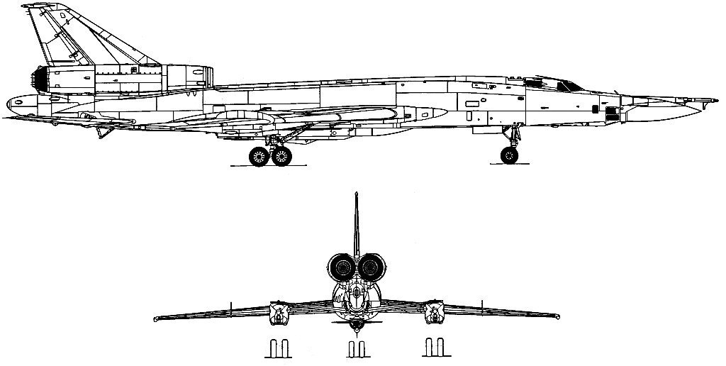 Ту 22 м3 чертеж